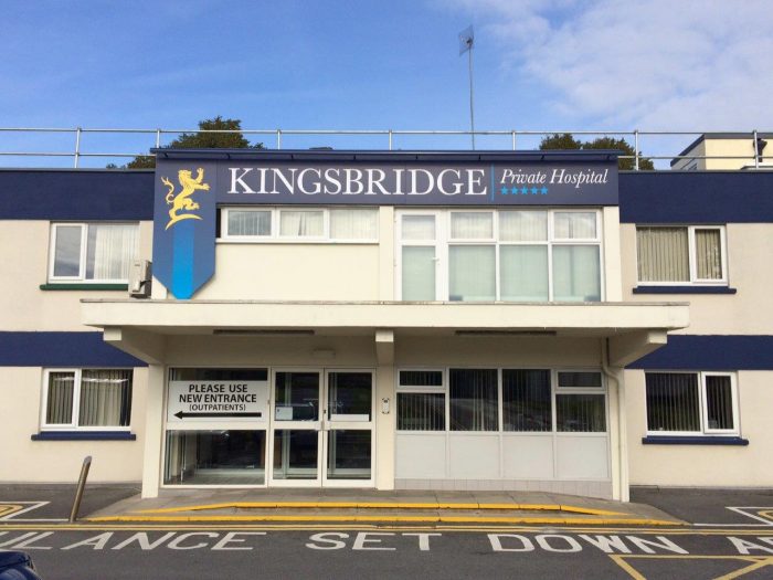 Kingsbridge Private Hospital Front Sign